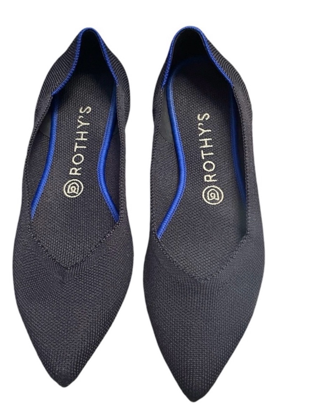 Rothy’s The Point Flats Navy- Size 9
